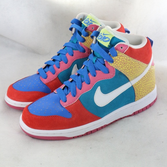 SOLD! NIKE Wmn Dunk High 6.0 'Hot Red' Sneakers - Picture 4 of 8